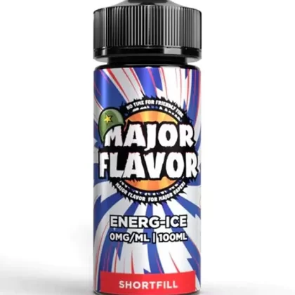Major Flavor Energ Ice 120ml E Liquid - 3mg