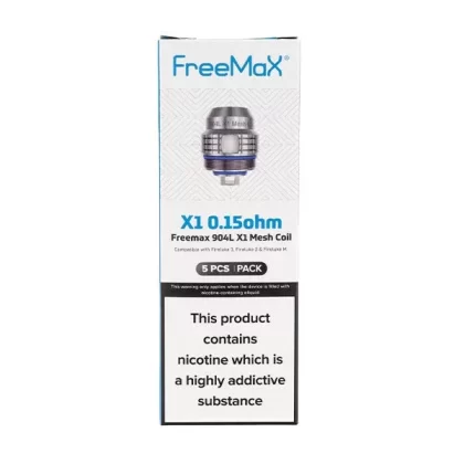 Freemax Fireluke Replacement Coils - 0.15ohm X1