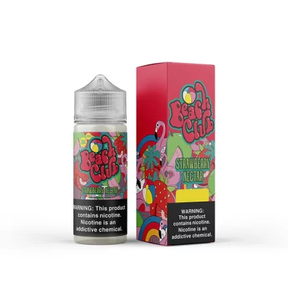 Beach Club E-Liquid 100ml - Strawberry Nectar / 3mg