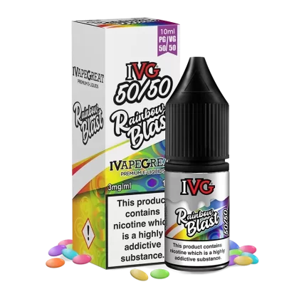Rainbow Blast E-Liquid by IVG 50/50 – 10ml
