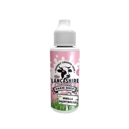 The Lancashire Creamery Farm Shop Vanilla Shortbread 100ml Shortfill