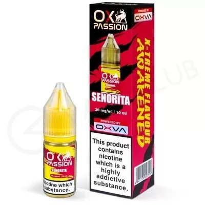 Senorita Nic Salt E-Liquid by Ox Passion - Ecigpremium