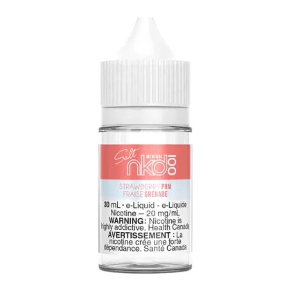 Naked100 Salt Nic E-Liquid - Strawberry Pom 30ml - 20mg/ml