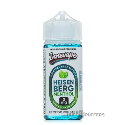 Innevape – Heisenberg Menthol 100mL - Nicotine Strength#0mg>3mg>6mg