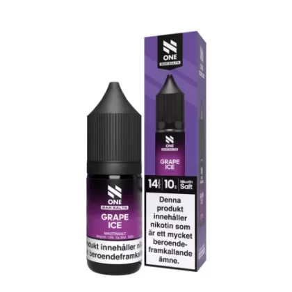 N One Nicosalt Grape Ice 10ml 14mg