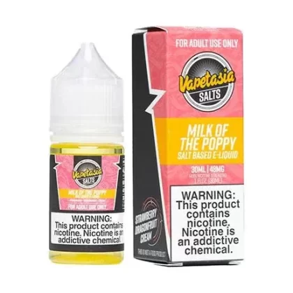 Vapetasia Salts Milk Of The Poppy Ejuice