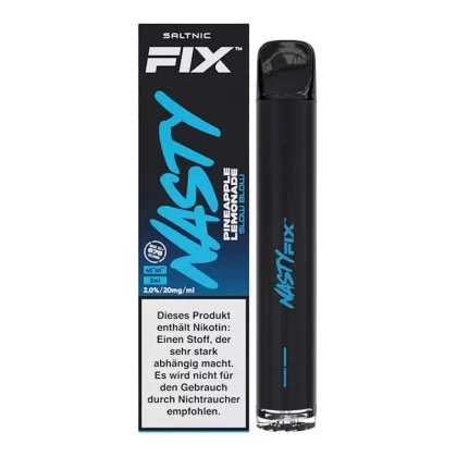 NASTY FIX AIRFIX – Pineapple Lemonade - Nasty Fix - Airfix; Ananas; pflanzliches Glycerin, Aromastoffe