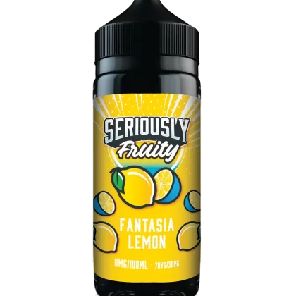 Fantasia Lemon (Fruity) Seriously E Liquid 100ml – 70VG - Vapestorm Co