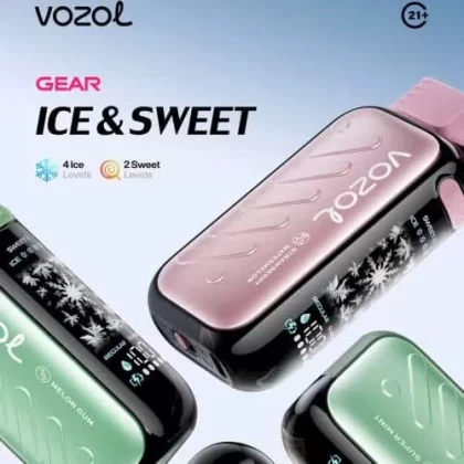 VOZOL GEAR ICE SWEET 50K DISPOSABLE VAPE 50MG - Elegantvapestore