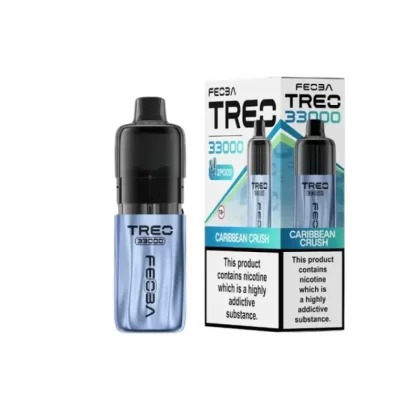 Feoba Treo 33K Prefilled Pod Vape Kit - Strawberry Watermelon Bubblegum