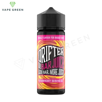 Strawberry Banana Ice Shortfill E-Liquid by Drifter Bar Juice 100ml - Eliquidsupply