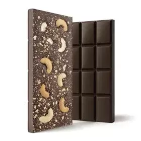 600mg Dark Chocolate & Cashews Bar – Delta 8 – Chill Plus - Vape Store