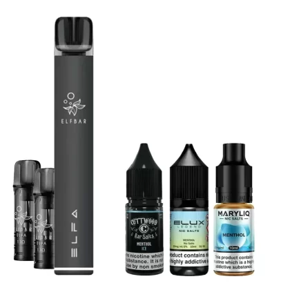 Elf Bar ELFA Pro Menthol Bundle - Colour#Brown - Cola