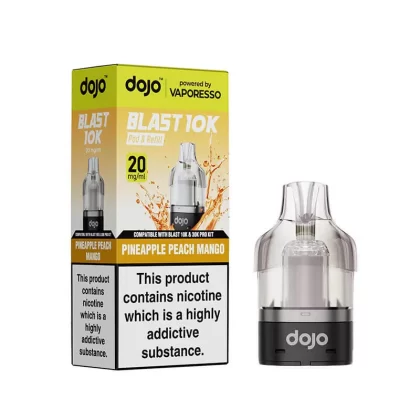 Vaporesso DOJO Blast Pod & Refill For 10K or 30K Device – Pineapple Peach Mango - 20mg