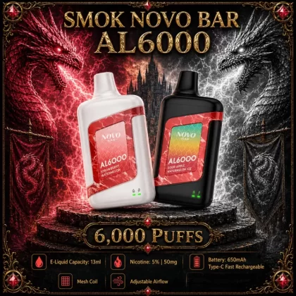Smok Novo Bar AL6000 - Berry Watermelon - Vapeciga