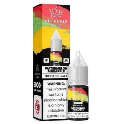 Al Fakher Nic Salt – Al fakher Watermelon Pineapple Nic Salt 10ml