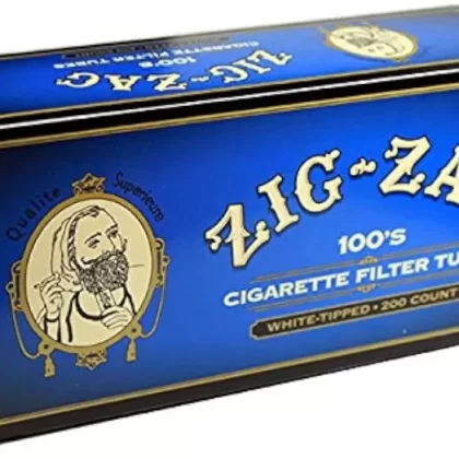 Zig Zag Tubes 100’s Blue