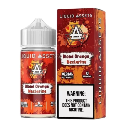 100ML | Blood Orange Nectarine by Liquid Assets E-Liquid - Size#100ML0MG>3MG>6MG