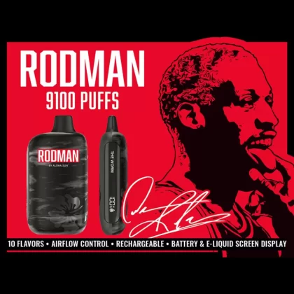 Rodman 9100 Disposable by Aloha Sun – 9100 Puffs - Clear