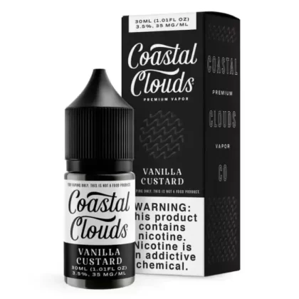 Vanilla Custard Nicotine Salt by Coastal Clouds - Ecigpremium