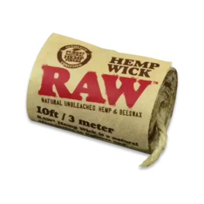 RAW Hemp Wick – 10ft - Ecigdepot