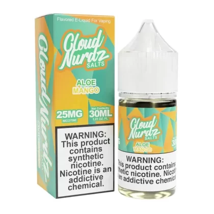Cloud Nurdz Salts Aloe Mango eJuice - Vape Product; Vape Product, Vape Product (0F23FE)