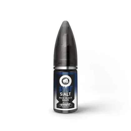 Rich Black Grape Hybrid Nic Salt By BLCK EDTN Riot Squad
