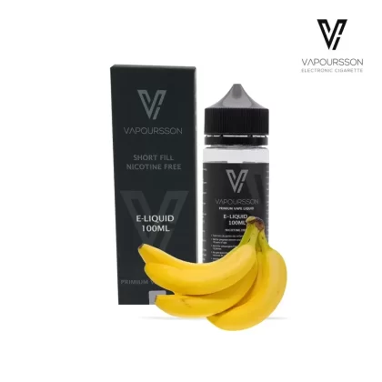 Vapoursson e-Liquid – Banana 0mg 100ml Shortfill | Cigee
