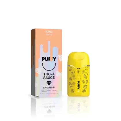 Puffy THC-A Sauce Live Resin Disposable – 4.5g