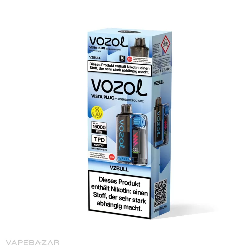 Vozol Vista Plug – VZBULL Starter Kit - Vapebazar - Image 3