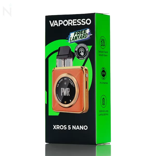 Vaporesso XROS 5 Nano 30W Pod System - Damascus SIlver - Image 3
