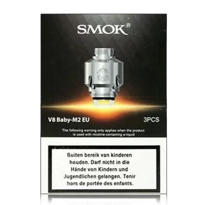 TFV8 Baby Mesh EU Coil 3 Pack By Smok M2 0.25ohm