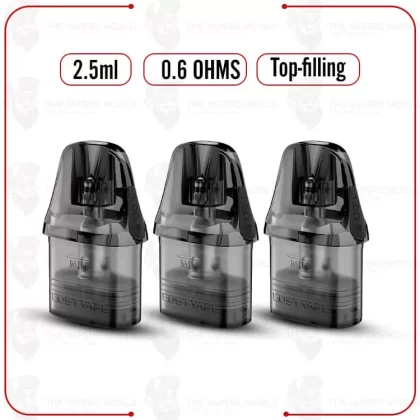 Lost Vape Ursa Replacement Pod Cartridge V3 – 3PK - Thevapersworld