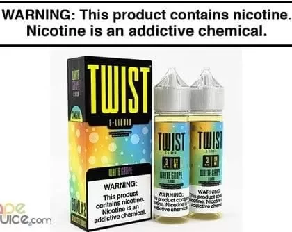 WHITE GRAPE BY TWIST E LIQUID 120ML - Vapejuice