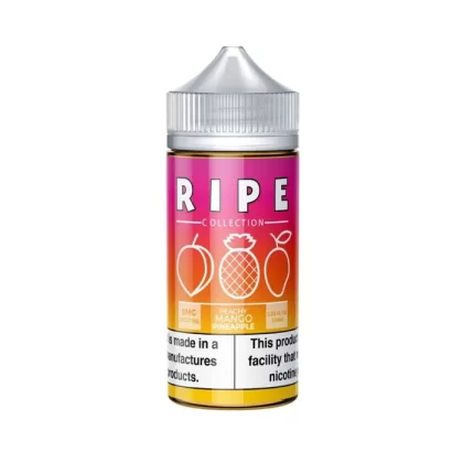 Ripe Collection Peachy Mango Pineapple eJuice - Vape Product; Vape Product, Vape Product; Vape 100 (92E620)