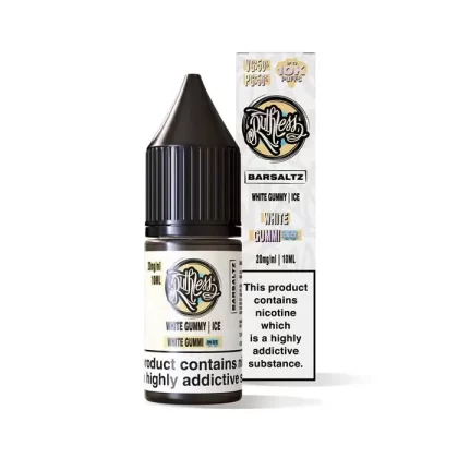 White Gummi on Ice Nicotine Salt by Ruthless