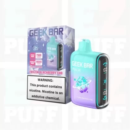 Blackberry FAB – Frozen Edition: Geek Bar Pulse – 15K Puff Disposable Vape