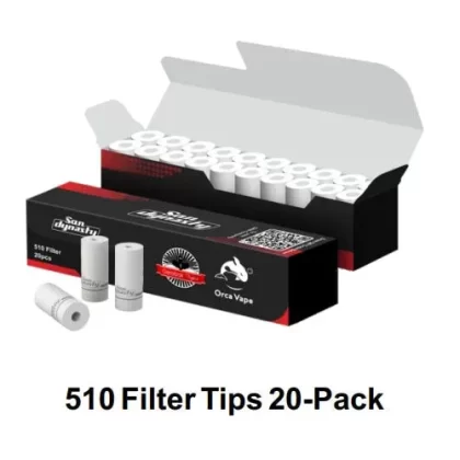San Dynasty filter Tips By Orca Vape