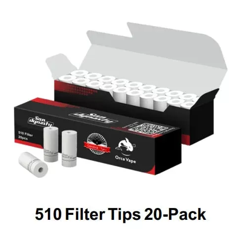 San Dynasty filter Tips By Orca Vape
