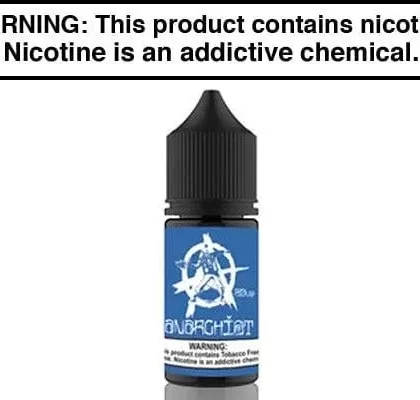 BLUE BY ANARCHIST SALTS 30ML - Vape Product, Vape Product