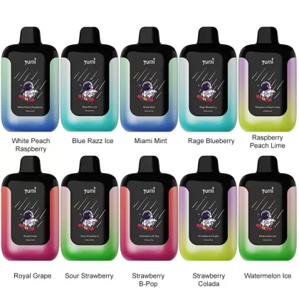 YUMI Spaceman 50K Puffs Disposable Kit - Bule Razz Ice / 50mg / CN-SZ Warehouse