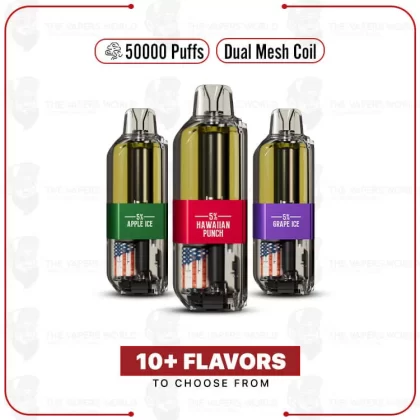American Standard 50K Disposable Pod - Apple Ice, Black Cherry Ice
