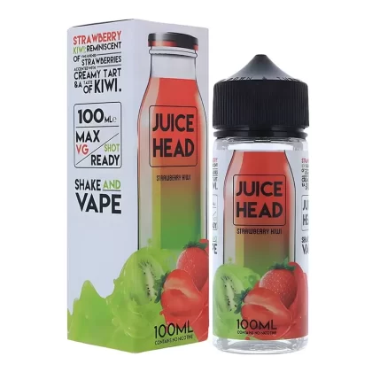 Juice Head Strawberry Kiwi Vape Juice 100ml - Nic Shots#0 Nic Shots>1 x 18mg Nic Shot>2 x 18mg Nic Shots