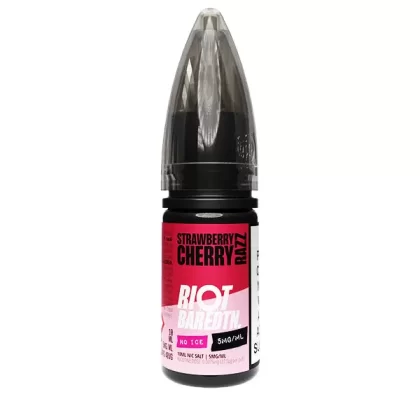 Riot Squad NO ICE Strawberry Cherry Razz Nic Salt E-Liquid - 5mg