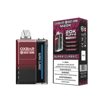 Oxbar M20K Disposable Vape – Super Classic, 20000 Puffs