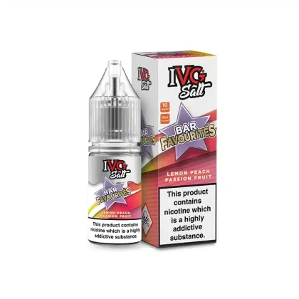 Lemon Peach Passion Fruit IVG Nic Salt e Liquid 10ml – TPD - Vapestorm Co