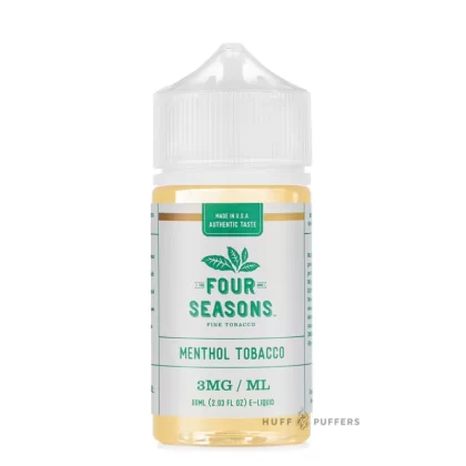 Four Seasons – Menthol Tobacco 60mL - Vape Product, Vape Product