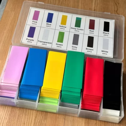 Battery Shrink Wrap for 18650 (sold per pair) - Pink