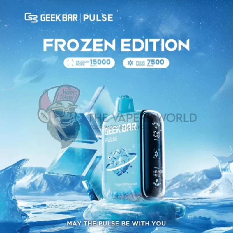 Geek Bar Pulse FROZEN Edition Disposable Vape 15000 Puffs - Thevapersworld - Image 3