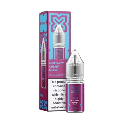 Pod Salt Nexus Blue Razz Cherry Blast Nic Salt - Vape Product, Vape Product